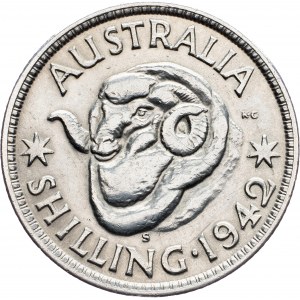 Australia, 1 Shilling 1942