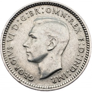 Australia, 3 Pence 1943