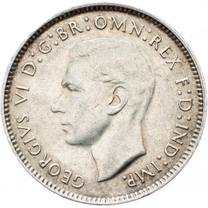 Australia, 6 Pence 1944, S