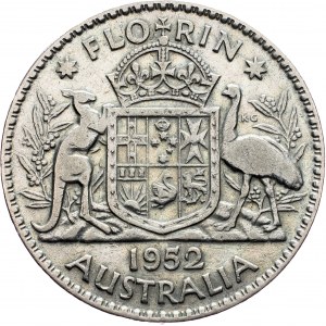 Australia, 1 Florin 1952