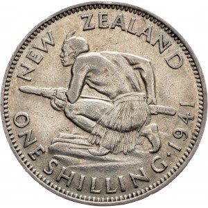 New Zealand, 1 Shilling 1941