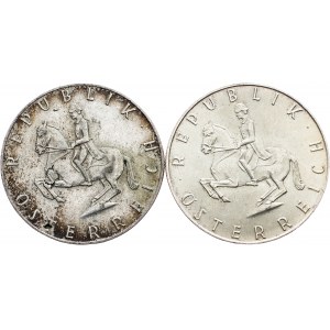 Austria, 5 Schilling 1960, 1962