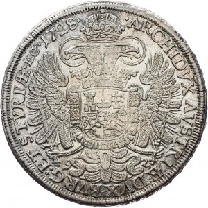 Charles VI., 1 Thaler 1728, Graz