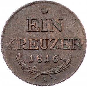 Franz II. (I.), 1 Kreuzer 1816, A