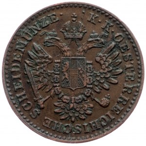 Franz Joseph I., 1/4 Kreuzer 1851, Vienna