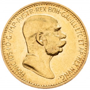 Franz Joseph I., 10 Krone 1908, Vienna