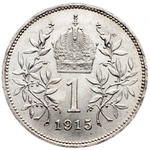 Franz Joseph I., 1 Krone 1915, Vienna