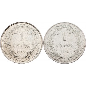 Belgium, 1 Franc 1913