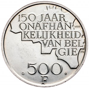 Belgium, 500 Francs 1980