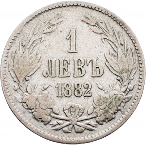 Bulgaria, 1 Lev 1882