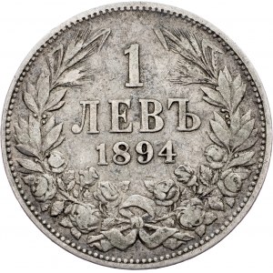 Bulgaria, 1 Lev 1894