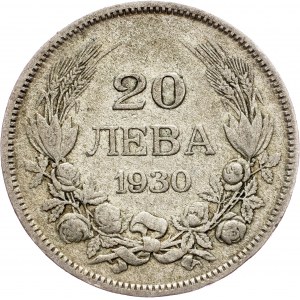 Bulgaria, 20 Leva 1930
