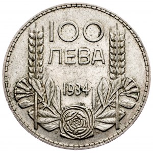 Bulgaria, 100 Leva 1934