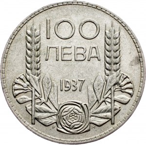 Bulgaria, 100 Leva 1937