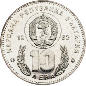 Bulgaria, 10 Leva 1982