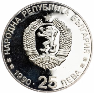 Bulgaria, 25 Leva 1990