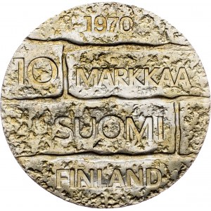Finland, 10 Markkaa 1970