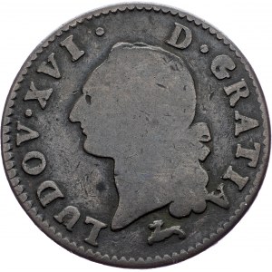 France, 1 Sol 1786, Orleans