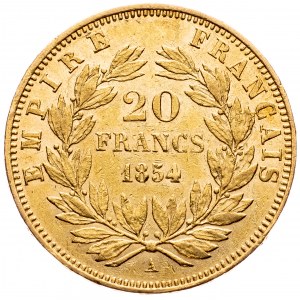France, 20 Francs 1854, Paris