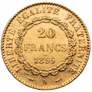 France, 20 Francs 1895, Paris