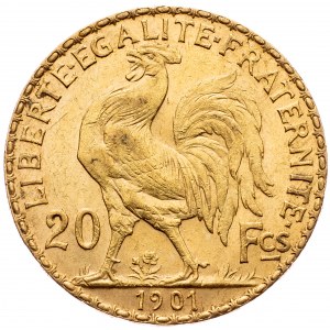 France, 20 Francs 1901, Paris