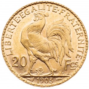France, 20 Francs 1903, Paris