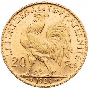 France, 20 Francs 1904, Paris