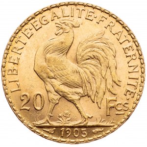 France, 20 Francs 1905, Paris