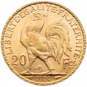 France, 20 Francs 1906, Paris