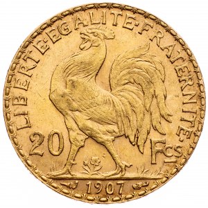 France, 20 Francs 1907, Paris
