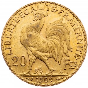 France, 20 Francs 1909, Paris