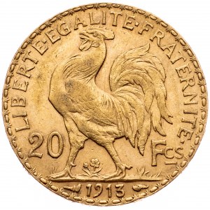 France, 20 Francs 1913, Paris