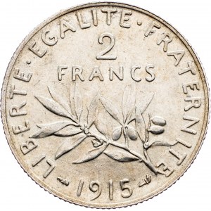 France, 2 Francs 1915, Paris