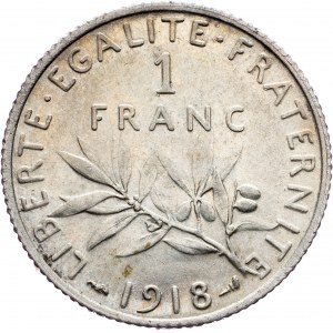 France, 1 Franc 1918