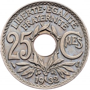 France, 25 Centimes 1932
