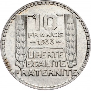 France, 10 Francs 1933