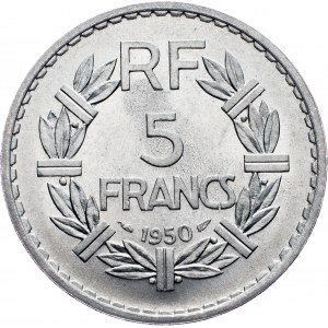 France, 5 Francs 1950, Paris