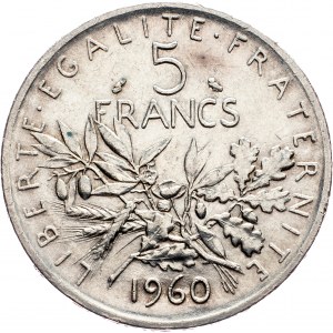 France, 5 Francs 1960