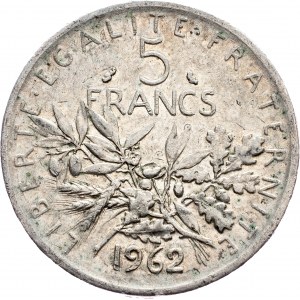 France, 5 Francs 1962