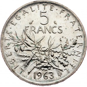 France, 5 Francs 1963