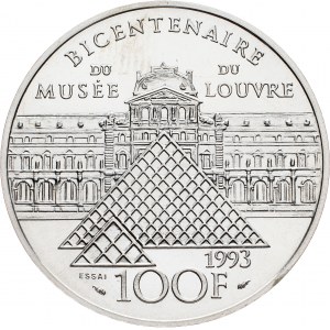 France, 100 Francs 1993, ESSAI, Vénus de Milo