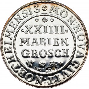 Brunswick-Lüneburg-Calenberg-Hannover, 24 Mariengroschen 1674, Restrike