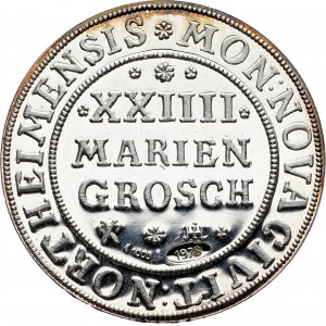 Brunswick-Lüneburg-Calenberg-Hannover, 24 Mariengroschen 1674, Restrike