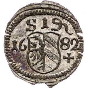 Germany, 1 Pfennig 1682, Nuremberg
