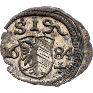 Germany, 1 Pfennig 1684, Nuremberg