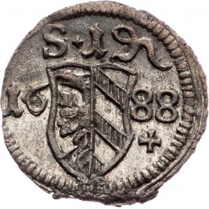 Germany, 1 Pfennig 1688, Nuremberg
