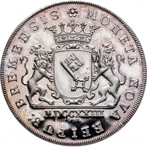 Bremen, 1 Thaler 1723, Restrike
