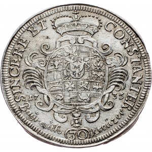 Germany, 30 Kreuzer 1735, Brandenburg-Ansbach