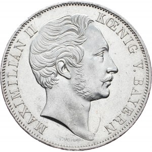 Germany, 2 Gulden 1855, Bavaria