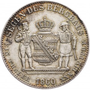 Germany, 1 Ausbeutevereinsthaler 1860